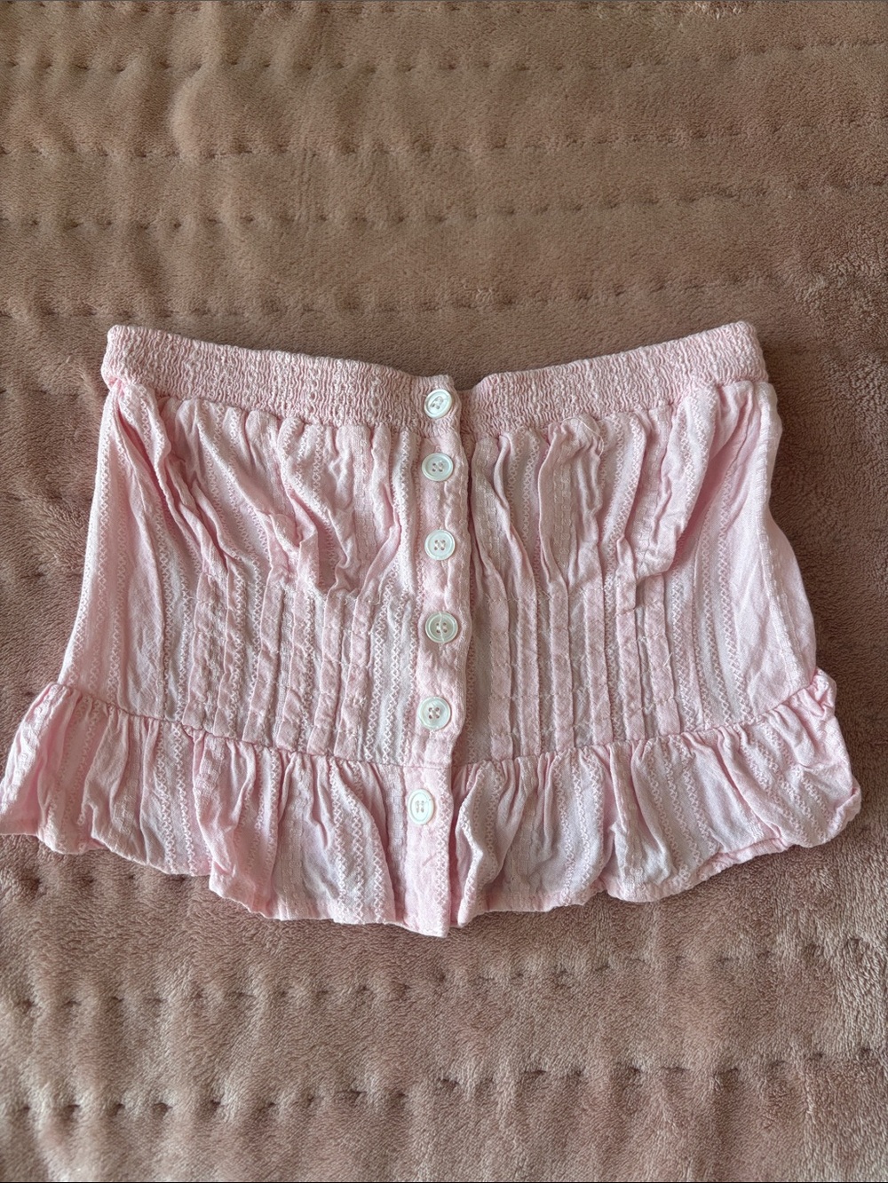 Stella Laguna Beach Light Pink Tube Top